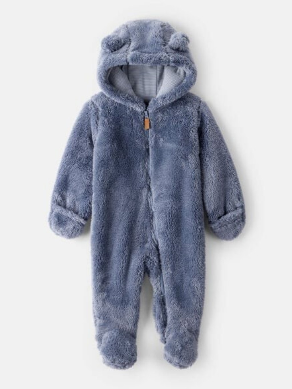 Carter’s Sherpa Long-Sleeve Hooded Jumpsuit